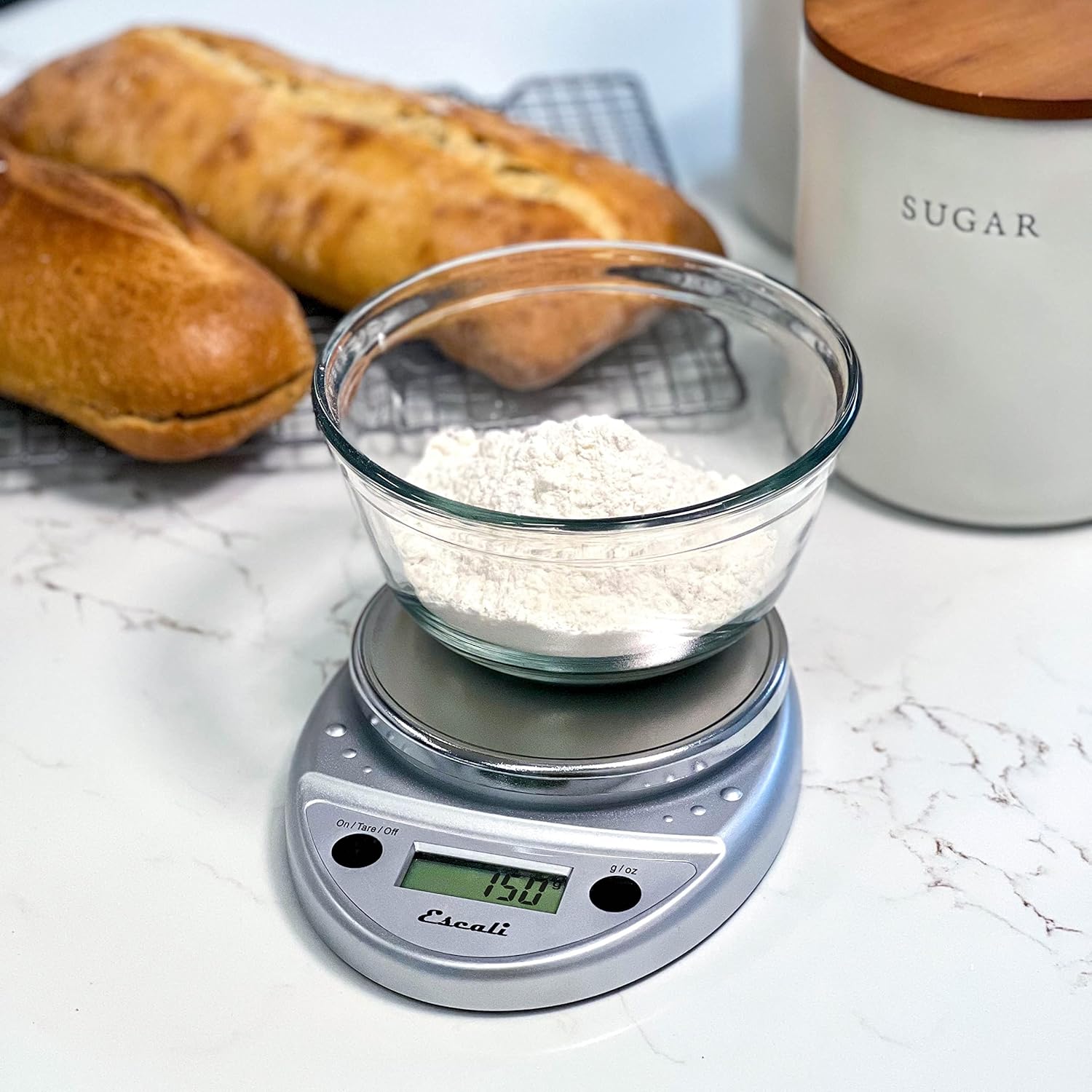 Escali Primo Digital Food Scale Multi-Functional Kitchen Scale and Bak