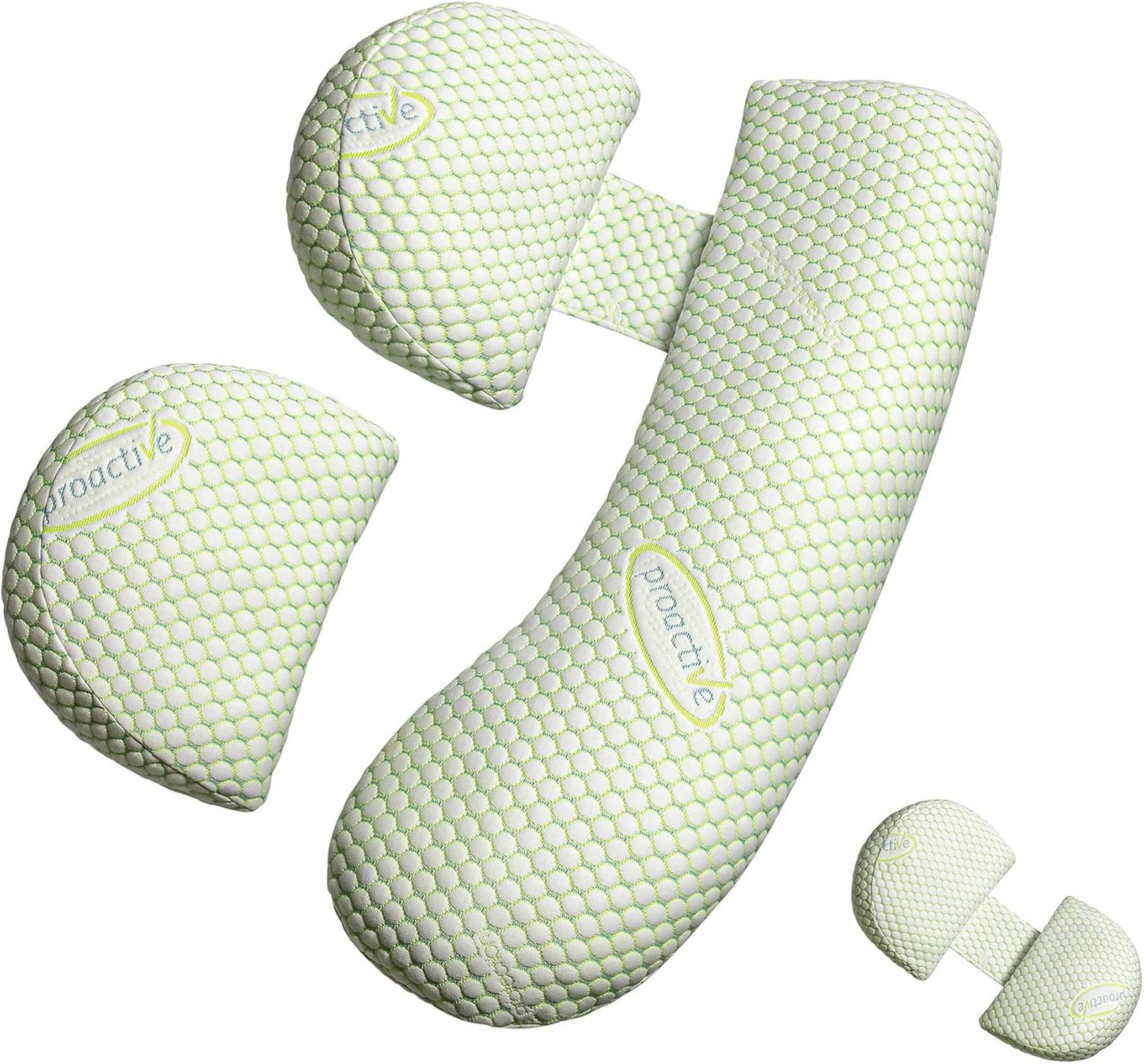 Pregnancy Pillow for Pregnant Women, Soft Pregnancy Body Pillow, Support for Back, Belly, HIPS, Legs, Maternity Pillow with Detachable and Adjustable Pillow Cover