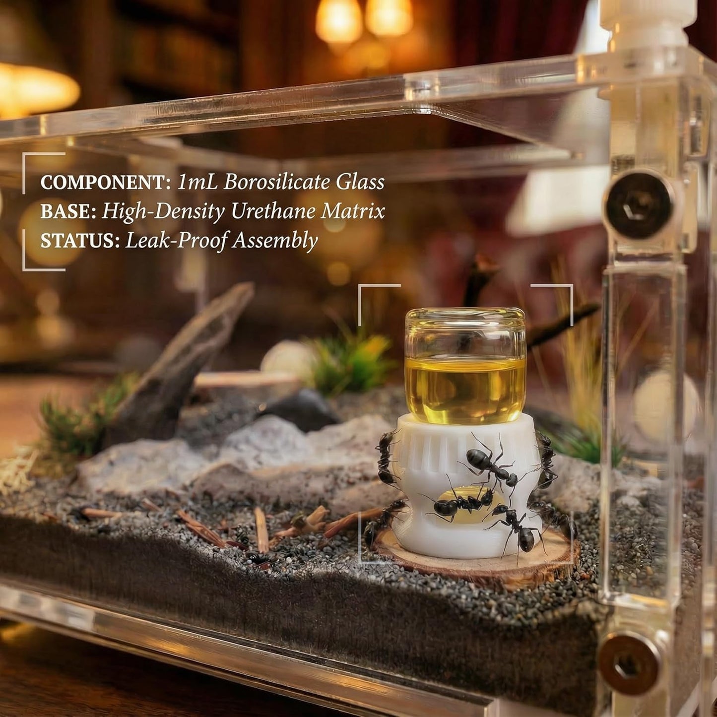 byFormica Micro Pro Experimental Liquid Nectar Feeder for Ants