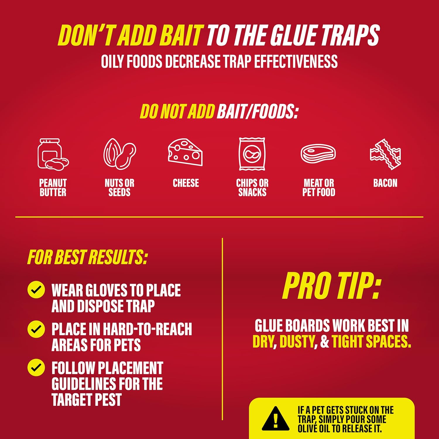 Catchmaster Roach Trap Glue Boards 10-Pk, Adhesive Bug Catcher, Scorpi