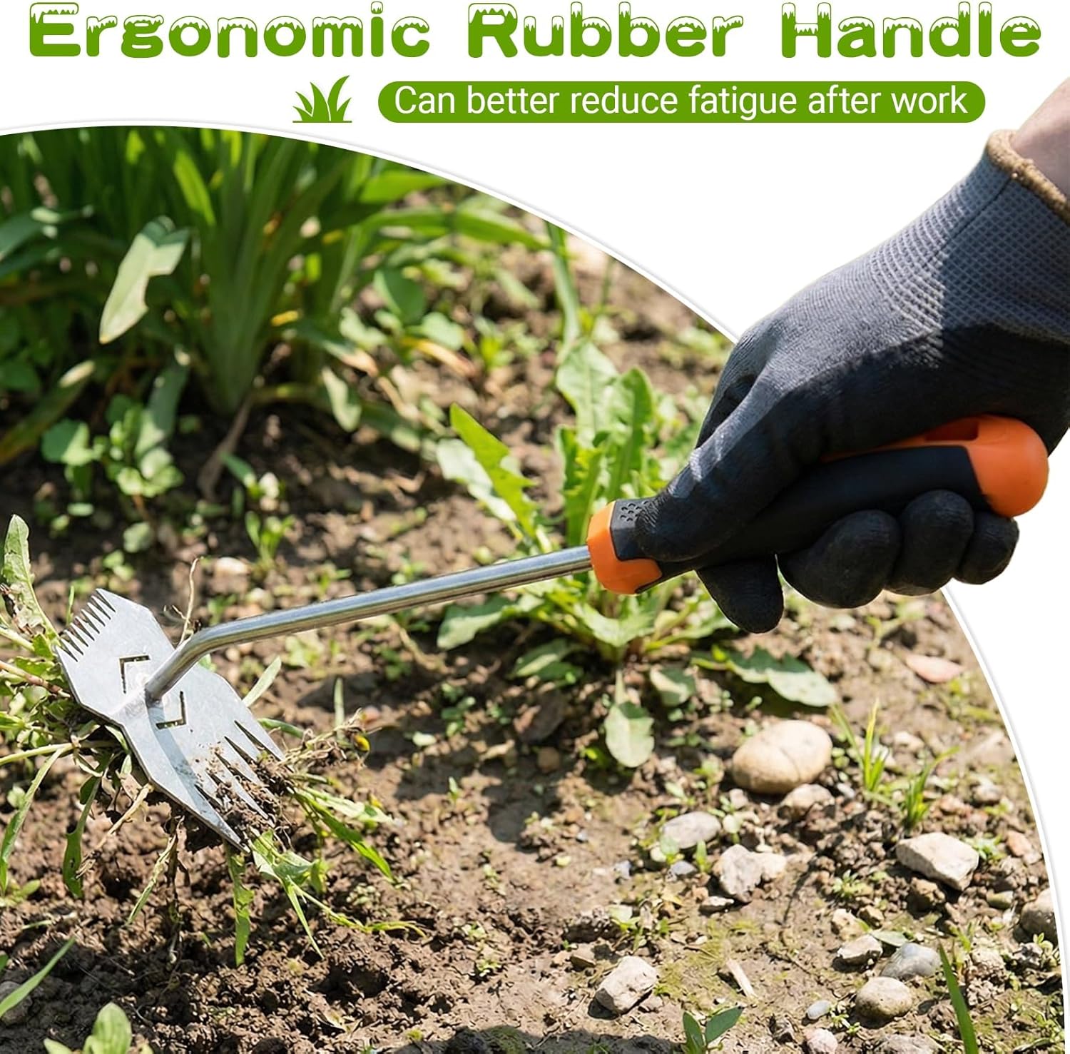 Garden Weed Tool,2026 Portable Weeding Tool,Stainless Steel Hand Weede