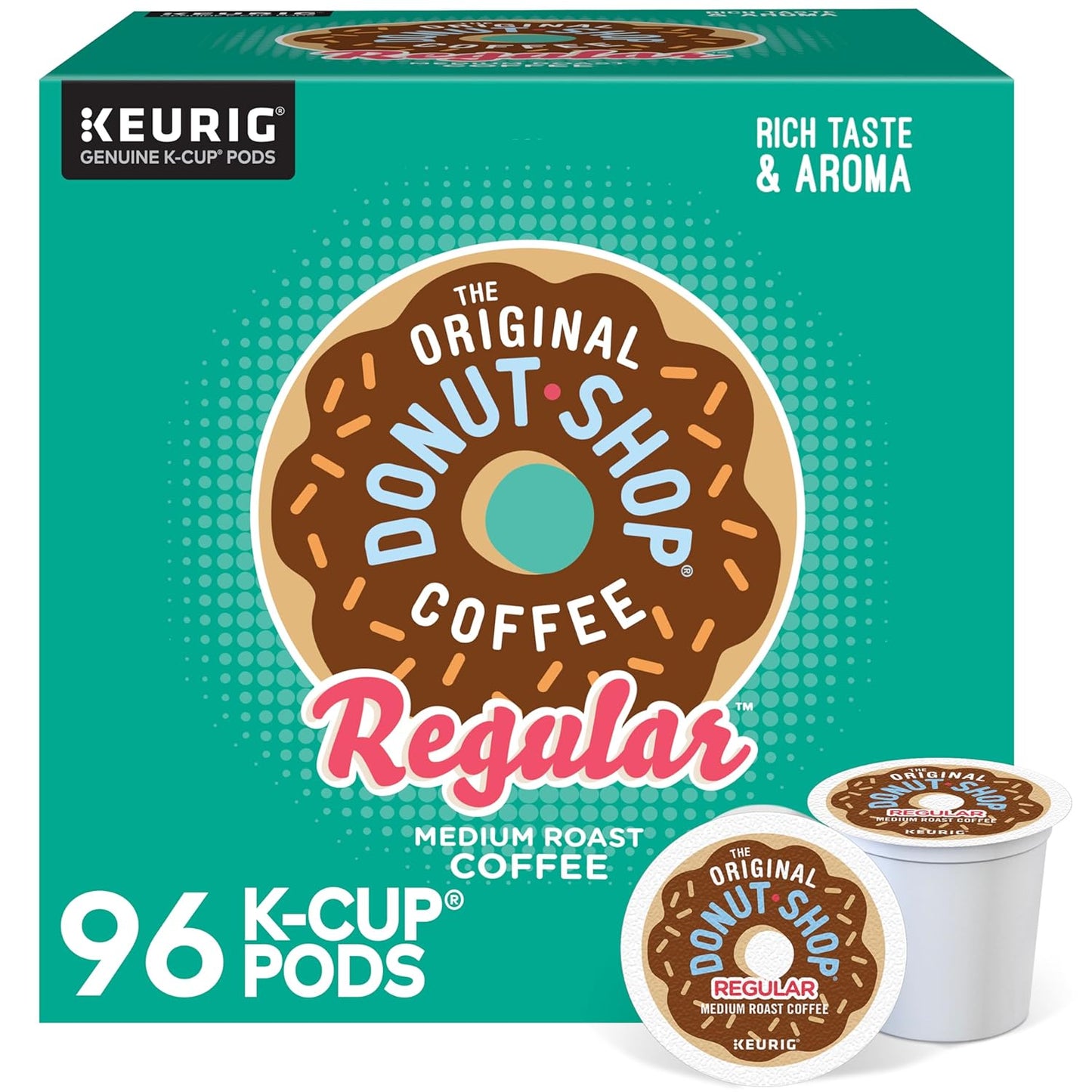 The Original Donut Shop Regular Keurig Single-Serve K-Cup Pods, Medium