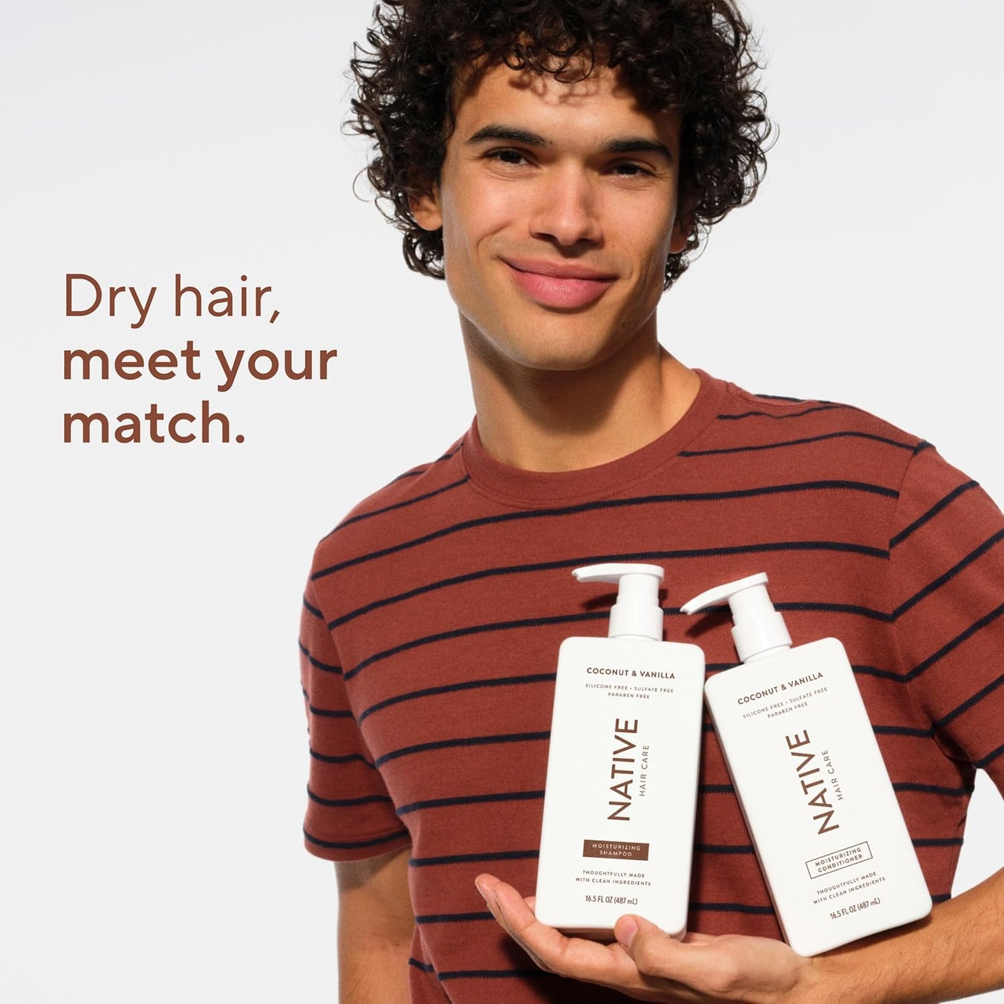 Native Coconut & Vanilla Shampoo and Conditioner Contain Naturally Der