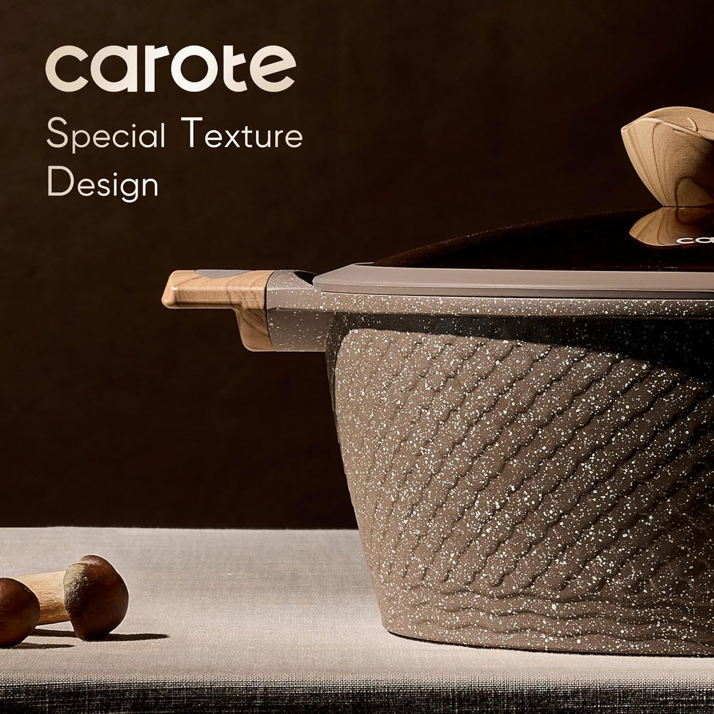 CAROTE 26PCS Pots and Pans Set Non Stick, Cookware Set Pots and Pans I