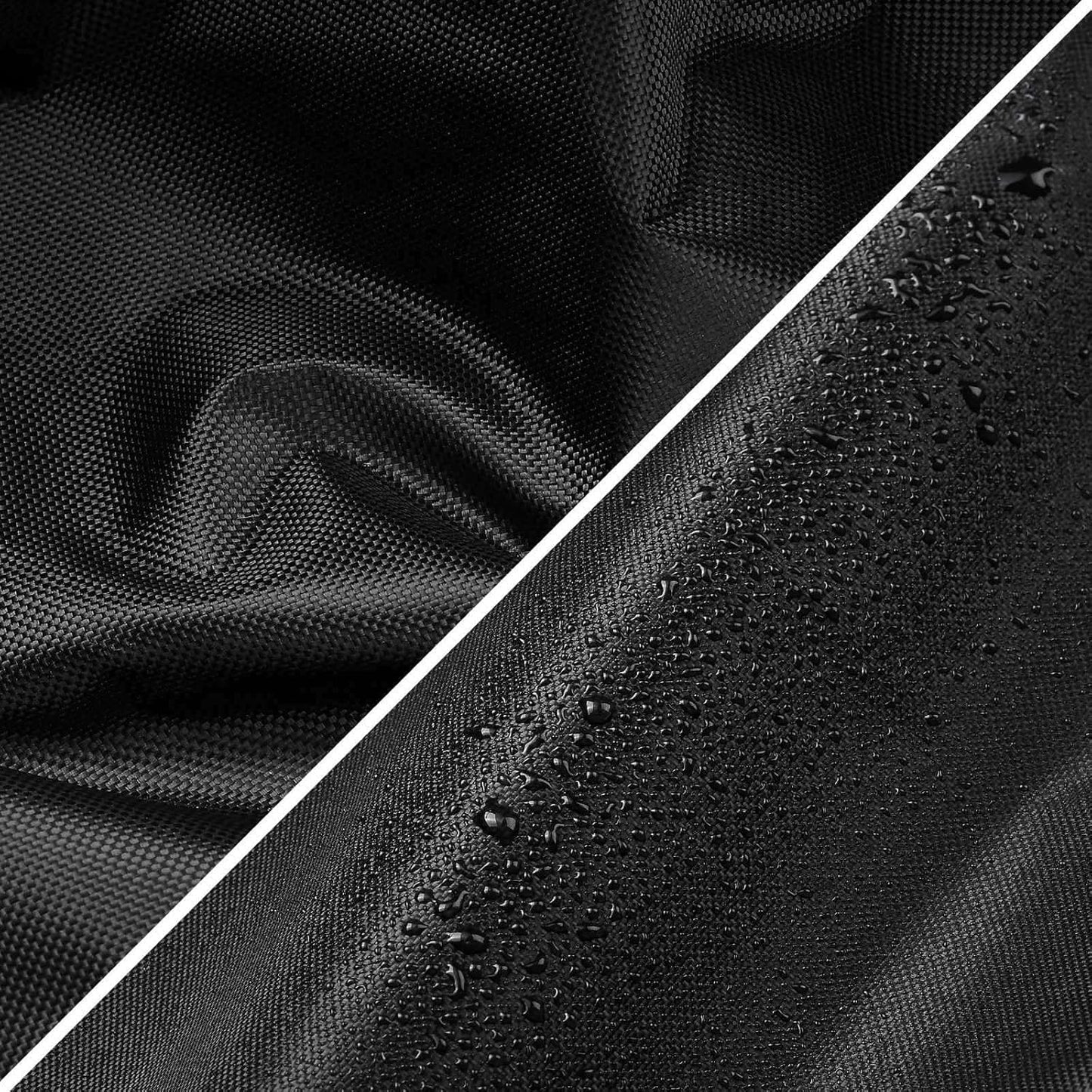 XhuangTech 38’’×22’’ Garden Wagon Cover Black, 420D Fabric Portable Fo