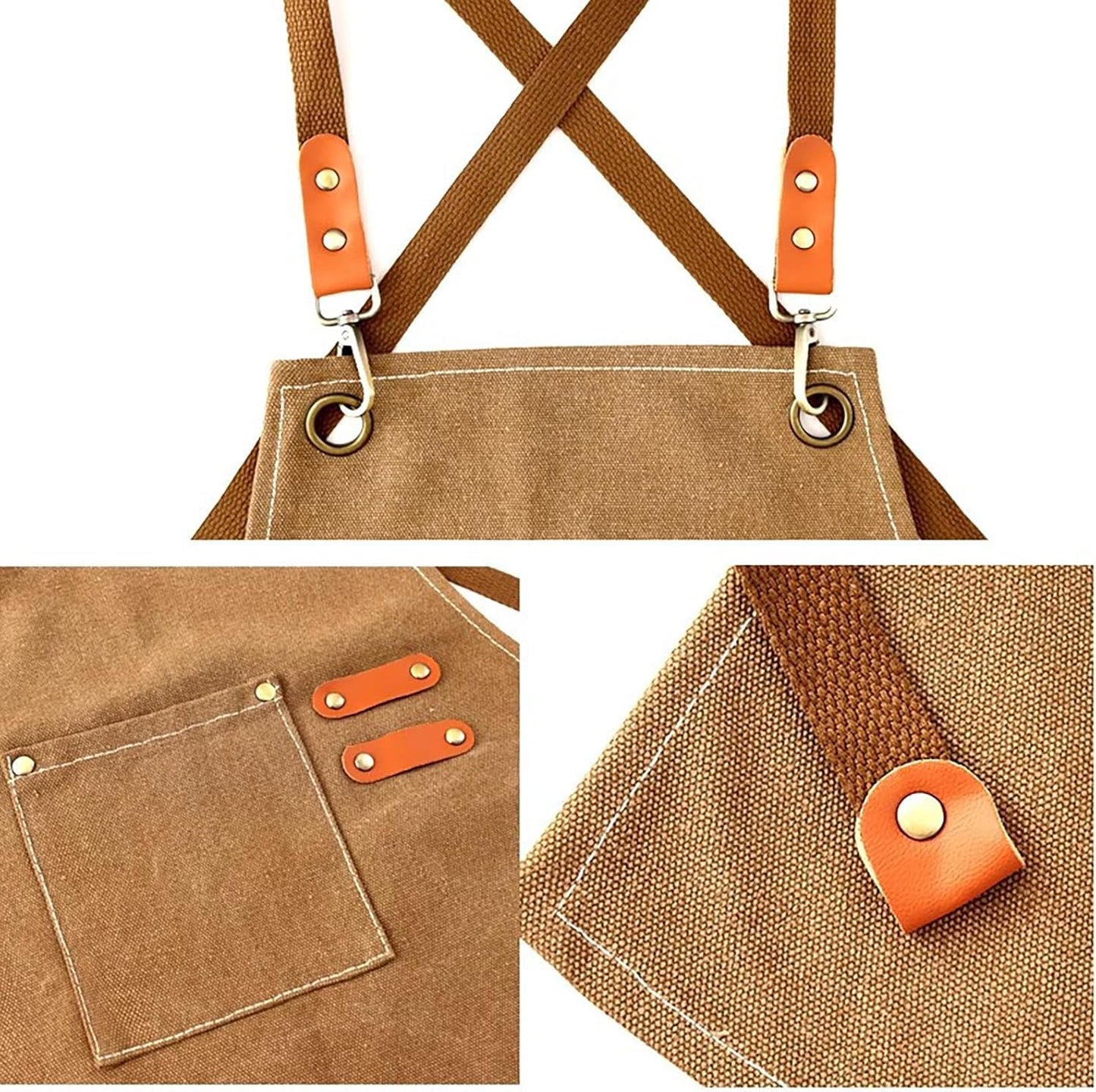 Kids Apron for Girls and Boys Heavy Duty Apron with Pockets and Adjust