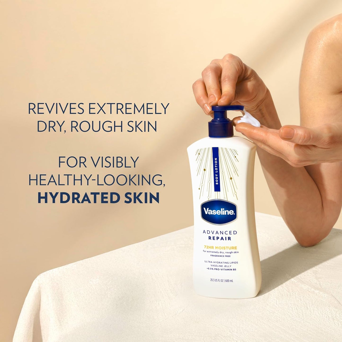 Vaseline Intensive Care Unscented Advanced Repair Body Lotion - Ultra-