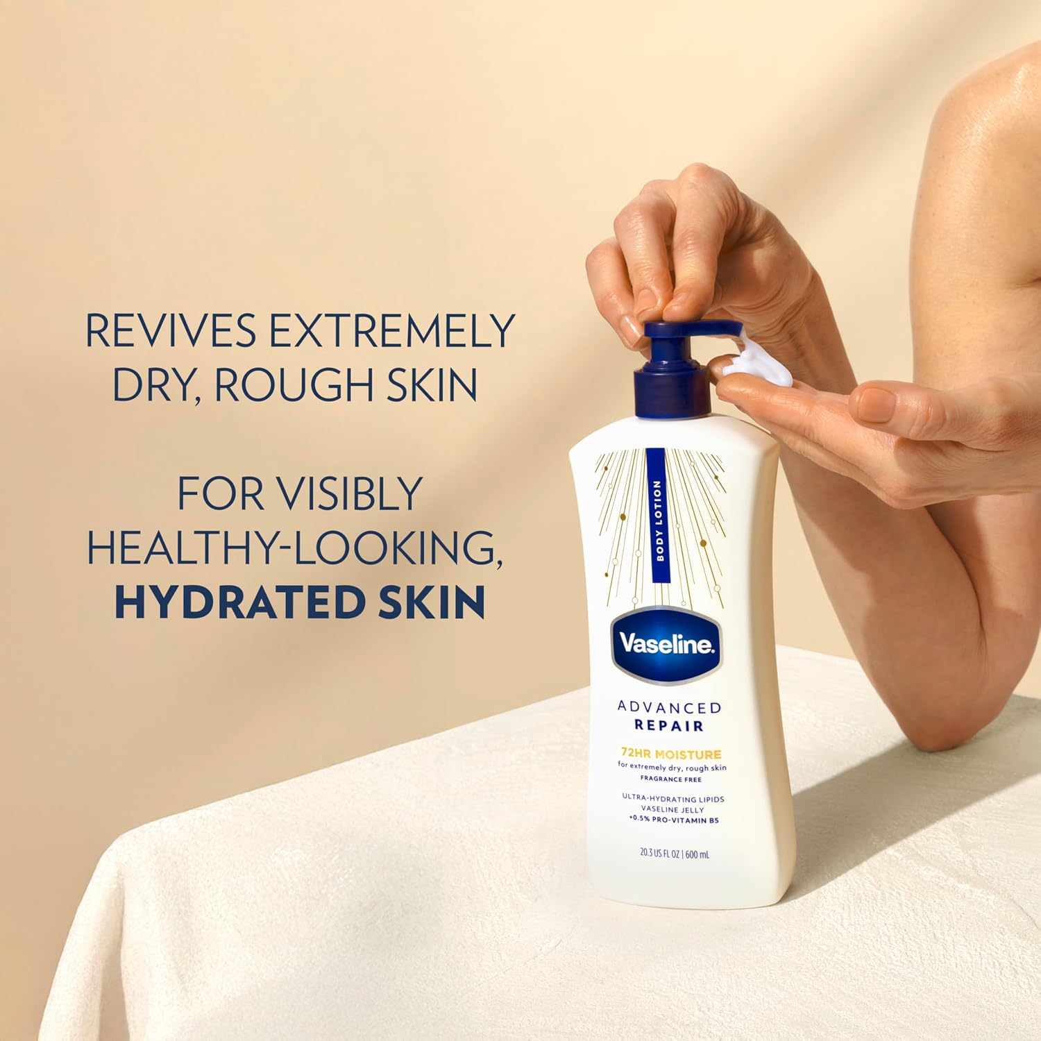 Vaseline Intensive Care Unscented Advanced Repair Body Lotion - Ultra-