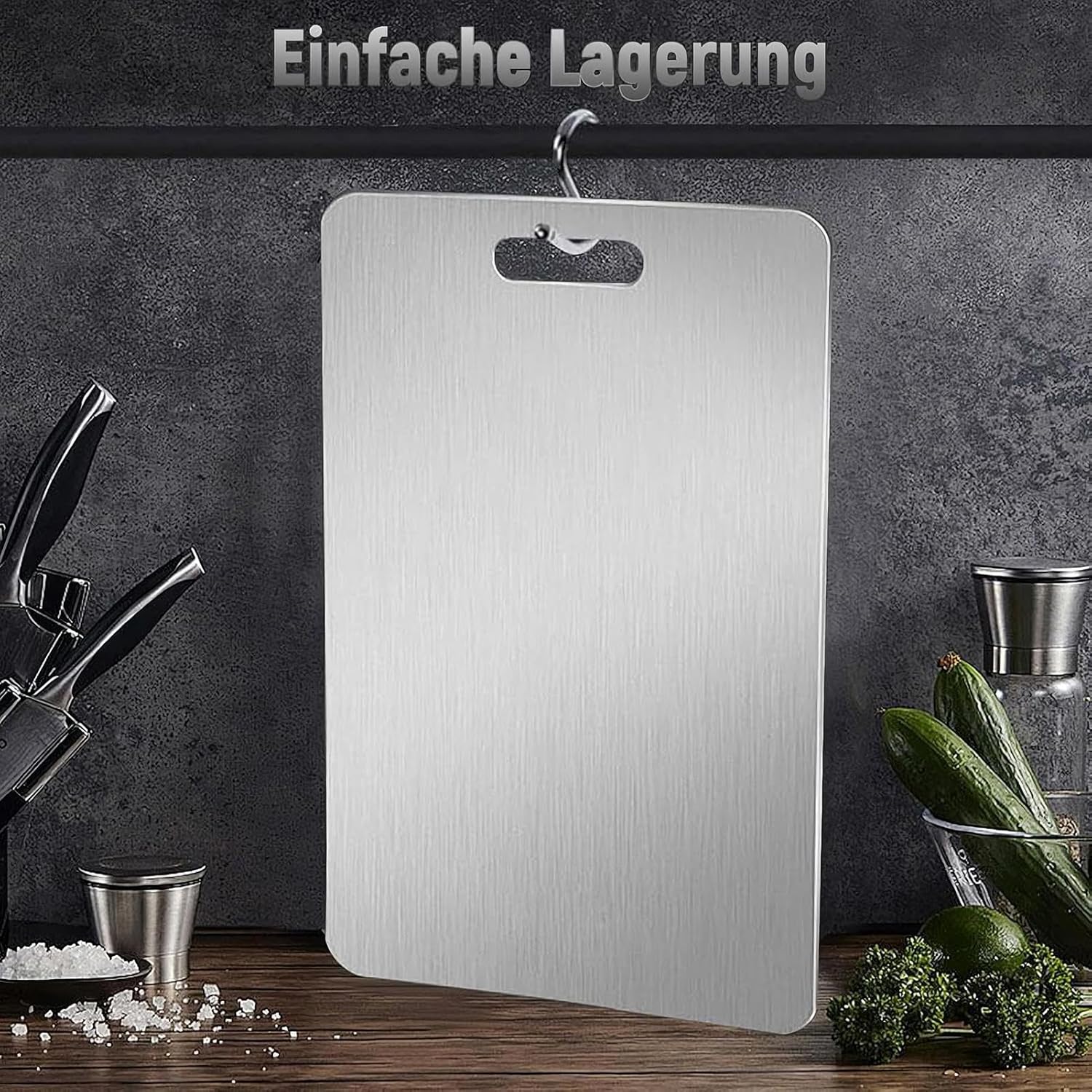 Kitchen Chopping Board - Meal Prep Kitchen Tool Double-Sided,Chopping 