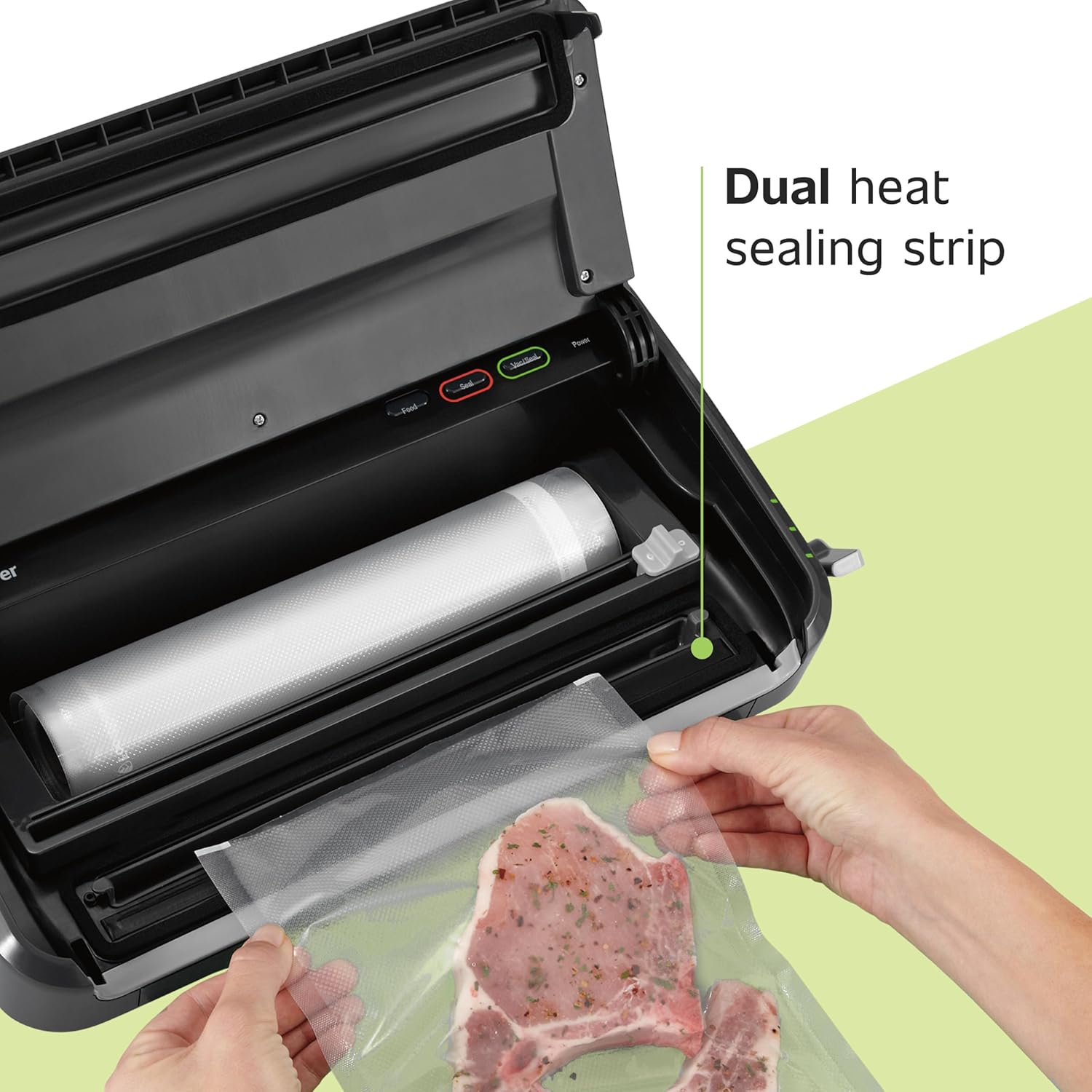 FoodSaver Vacuum Sealer Machine, Automatic Bag Detection, Sous Vide Fr