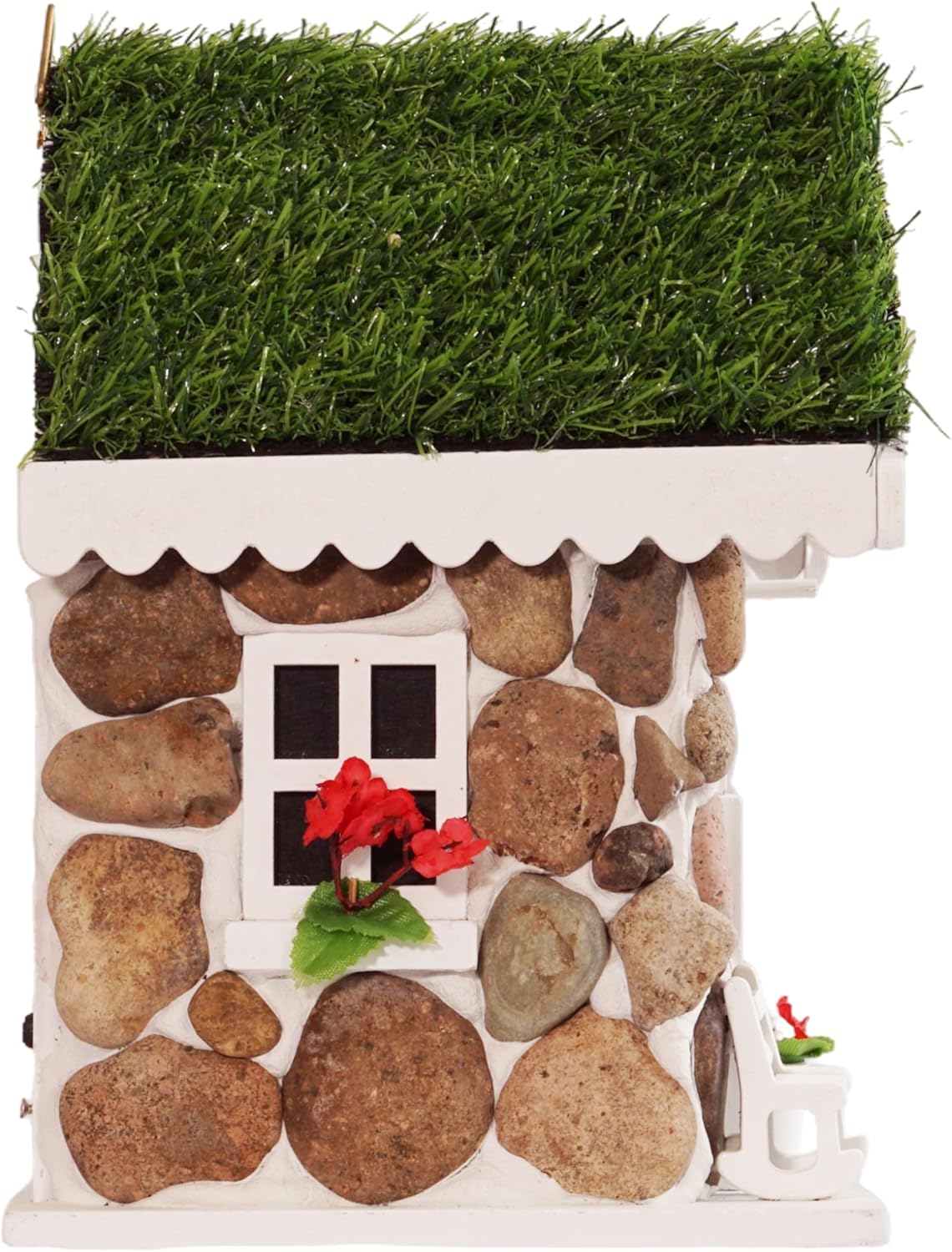 MIXUMON Bird Houses for Outside, Outdoor Bird House for Bird Families 