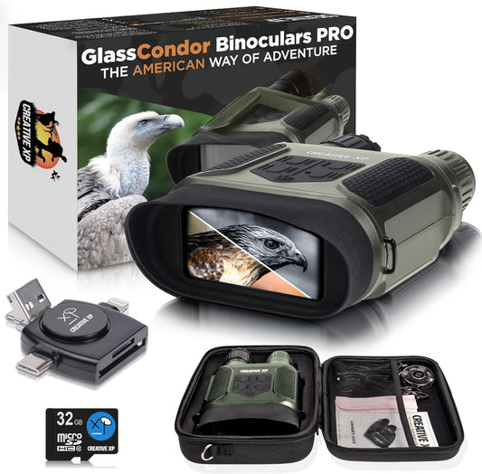 CREATIVE XP Pro Night Vision Binoculars - Digital Infrared, 4" Screen,