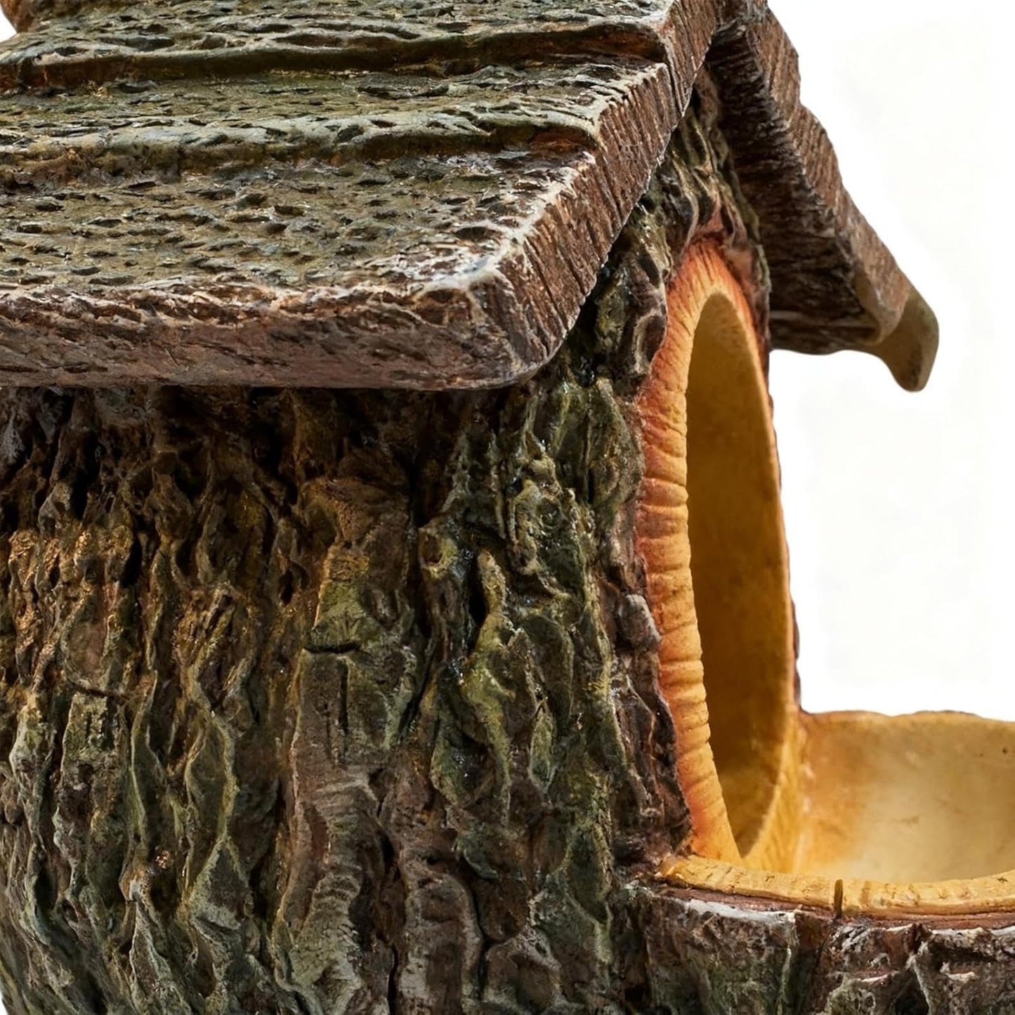 Bird Feeder - Open Design Birdhouse Stand, Decorative Hanging Bird Feeder, Easy Viewing Feeding, Hummingbird Squirrel Outdoor Garden Balcony Window Fence, Patio Backyard Nature Wildlife