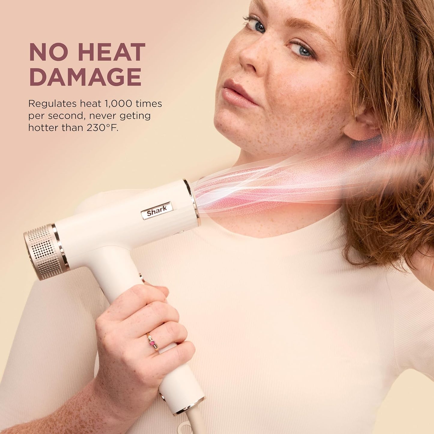 Shark Hair Dryer | SpeedStyle | No Heat Damage Hair Styling Tool | 3 S