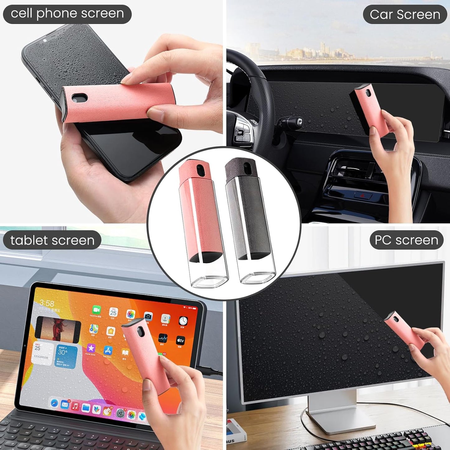 Touchscreen Screen Cleaner Kit 2 Pcs, Phone, Tablet and Car Screen Cle