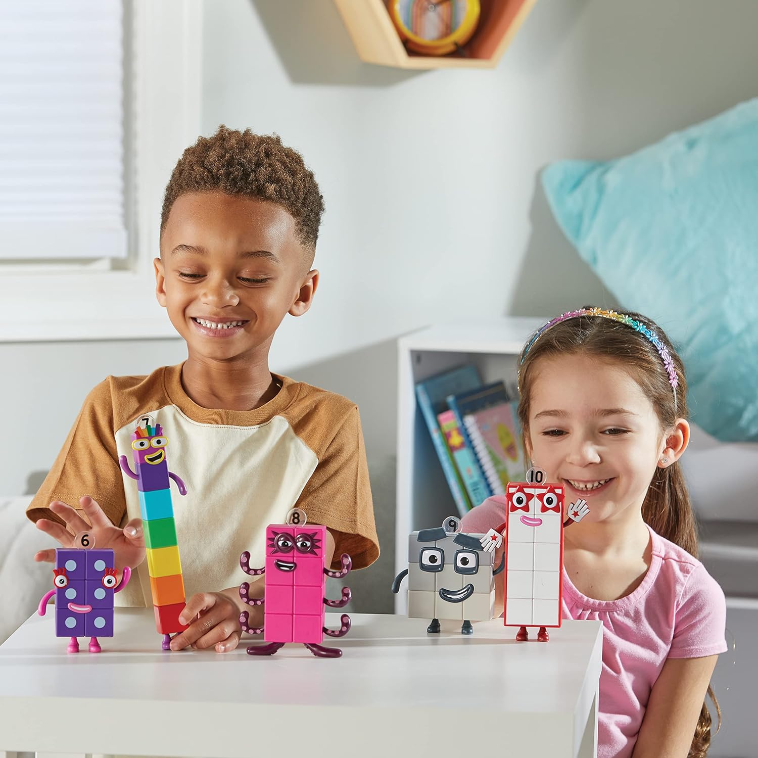 hand2mind Numberblocks Friends Six to Ten Figures – Official Licensed 