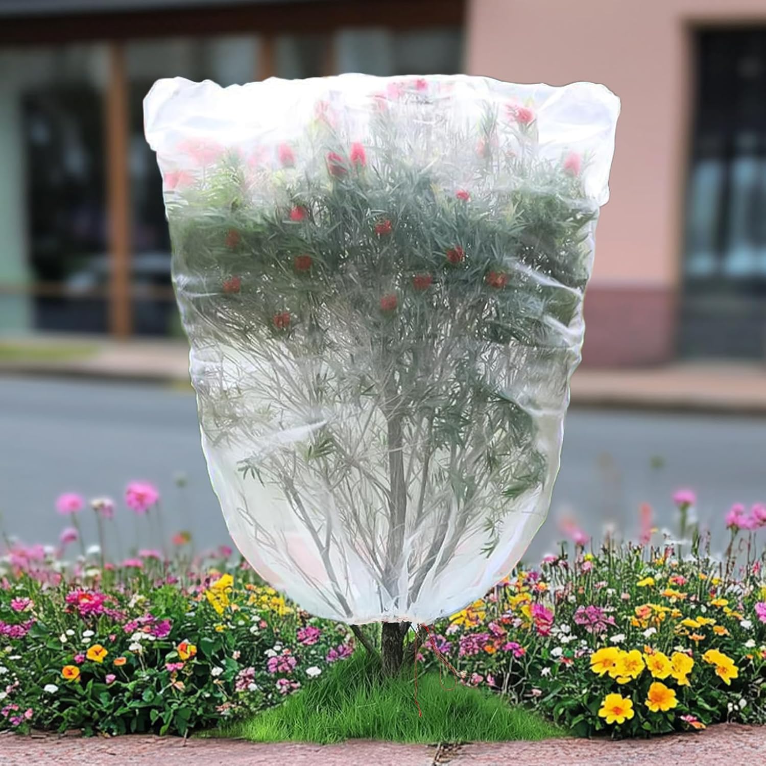 Sukh Bird Netting for Garden - 3.5 x 4.6 FT Garden Netting Pest Barrie