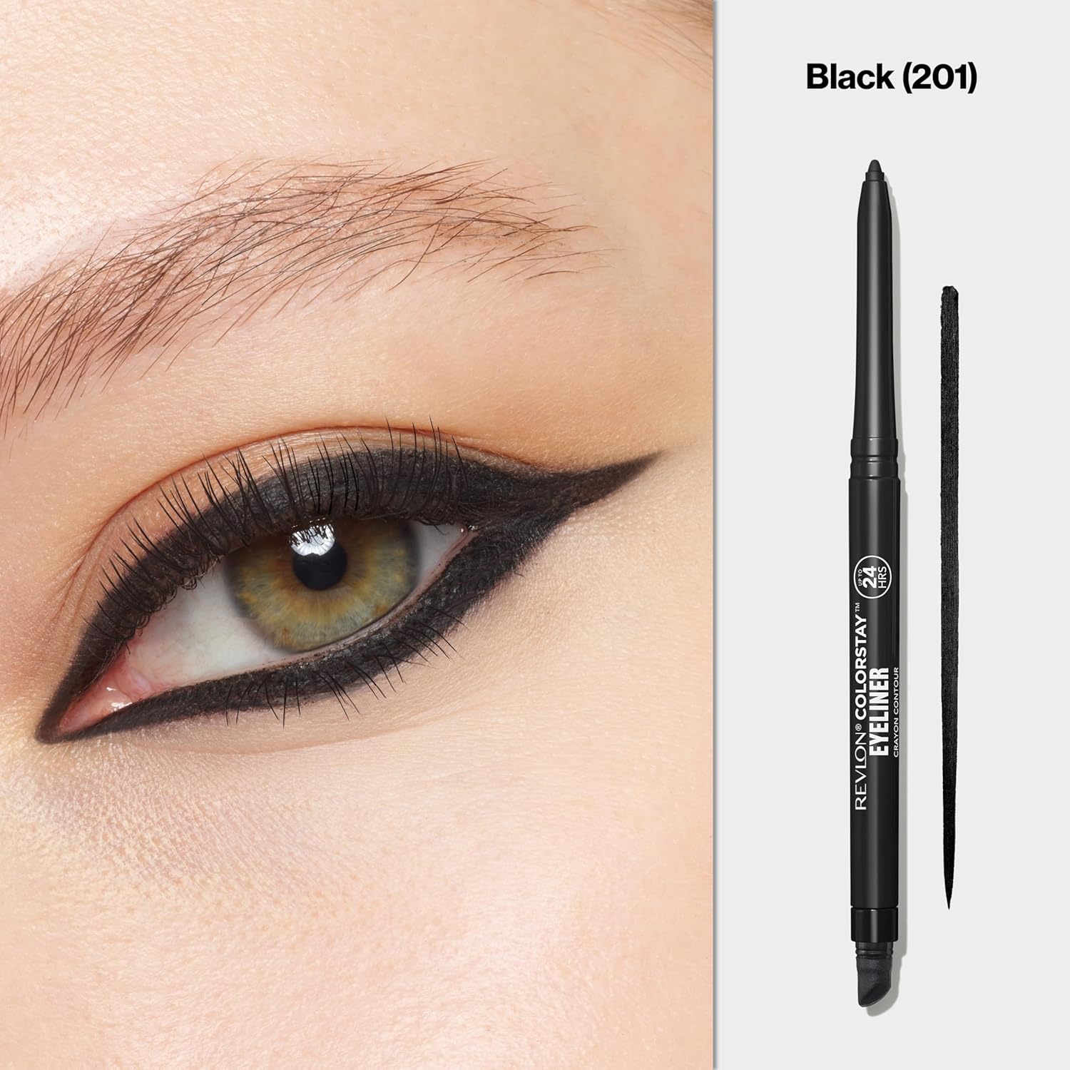 Revlon ColorStay Pencil Waterproof Eyeliner, Smudge-Proof, Eye Makeup 
