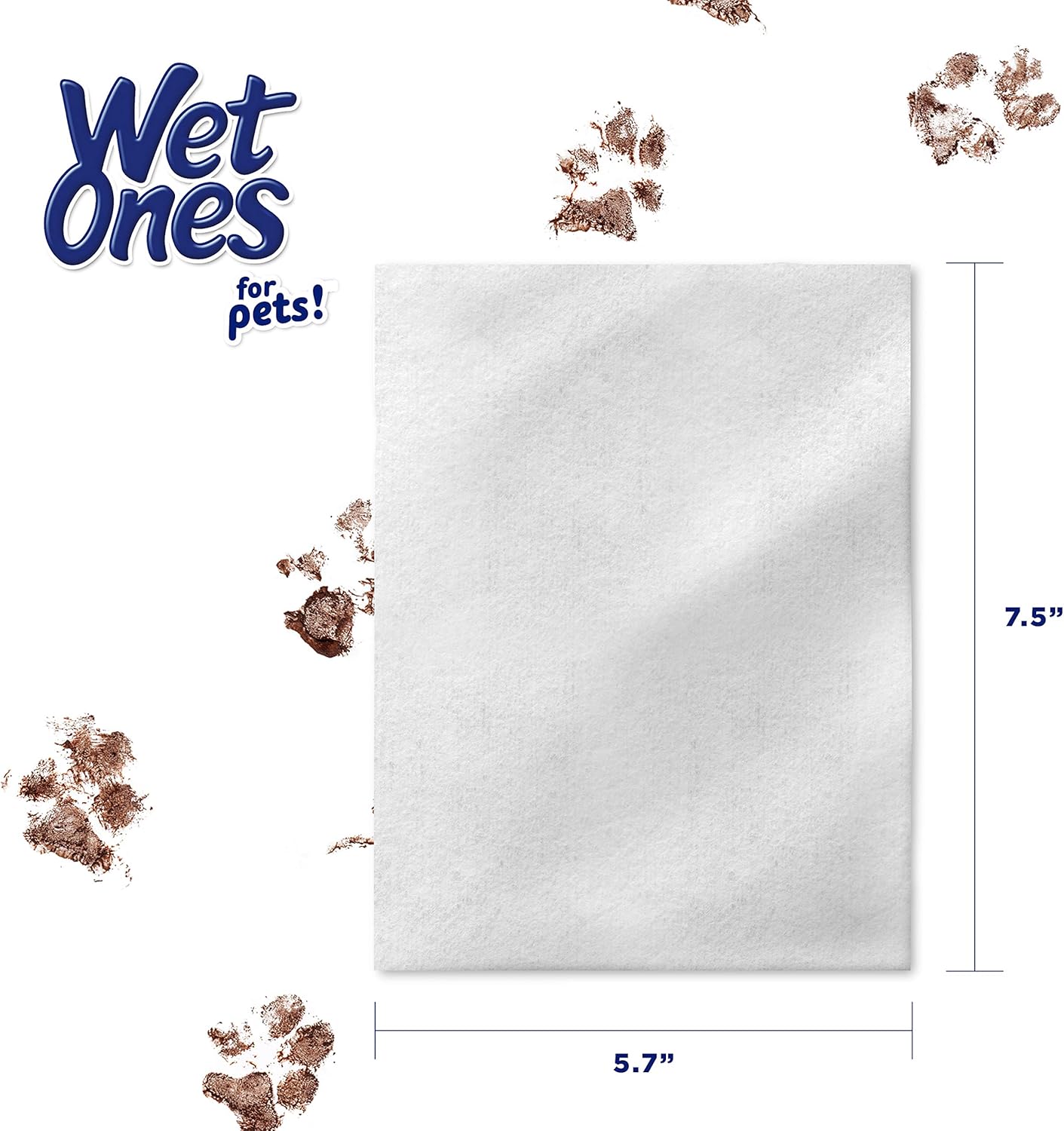 Wet Ones for Pets Paw & Tushie Dog Wipes with Chamomile, Tropical Spla