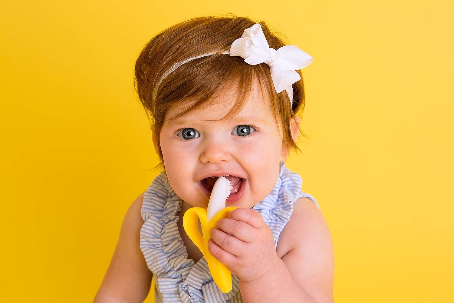 Baby Banana The Original, Banana Brush, Made in USA, Toddler Toothbrus