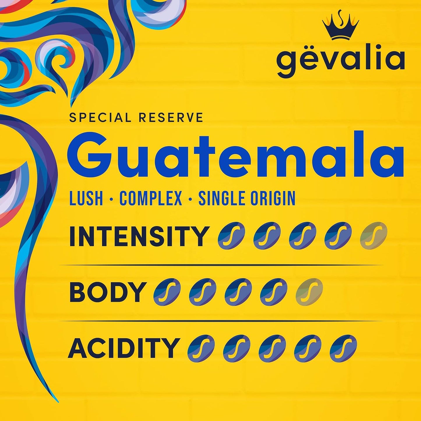 Gevalia Special Reserve Guatemala Single Origin Medium Roast Coarse Gr