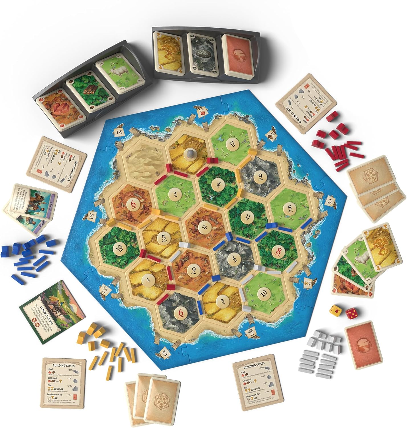 CATAN Board Game (6th Edition) Trade, Build & Settle in the Classic St