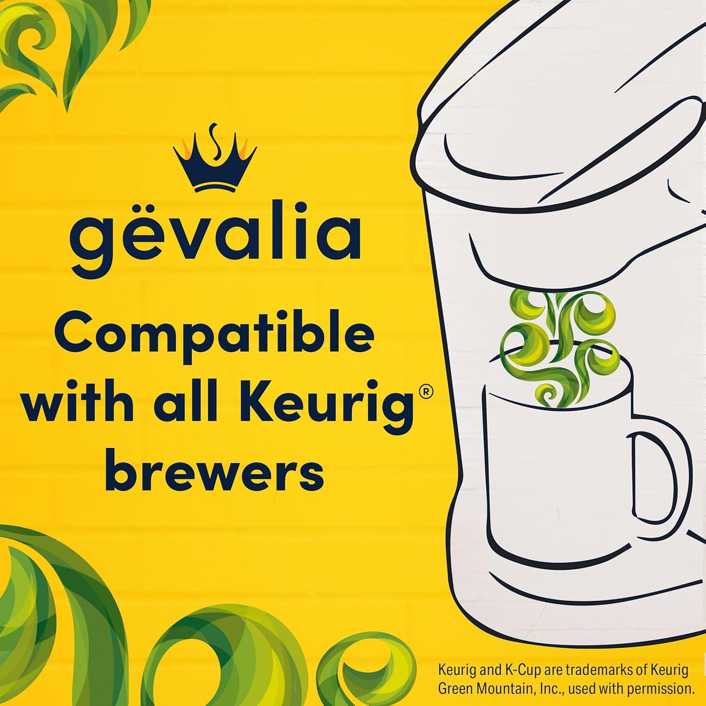 Gevalia Colombia Medium Roast K-Cup Coffee Pods, 22 ct Box