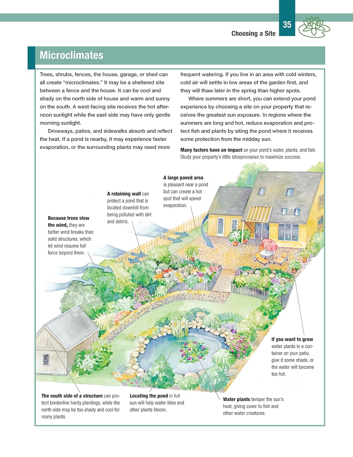 DIY Guide to Ponds, Fountains, Rain Gardens & Water Features, Revised 