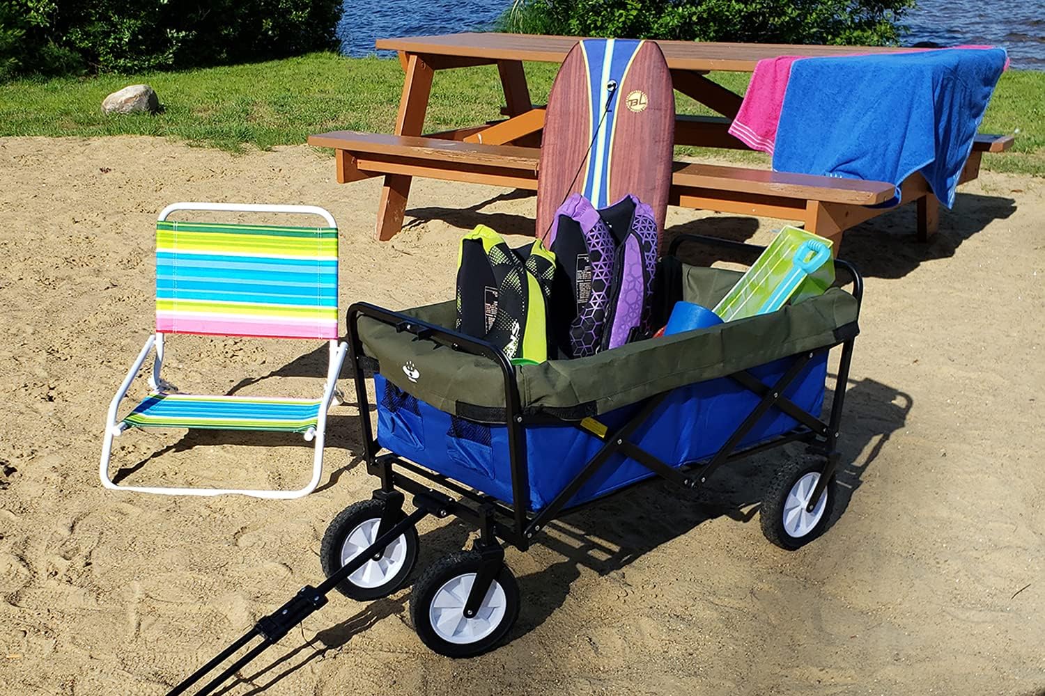 UpBloom - Wagon Liner & Cover Patent Pending - Heavy Duty Water Resist