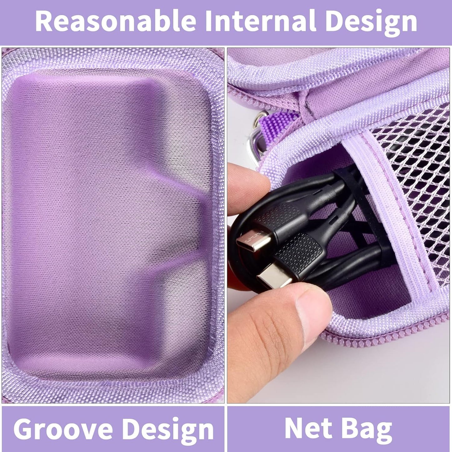 Portable Charger Power Bank Case for Swyop/for Feob/for Charmast/for J