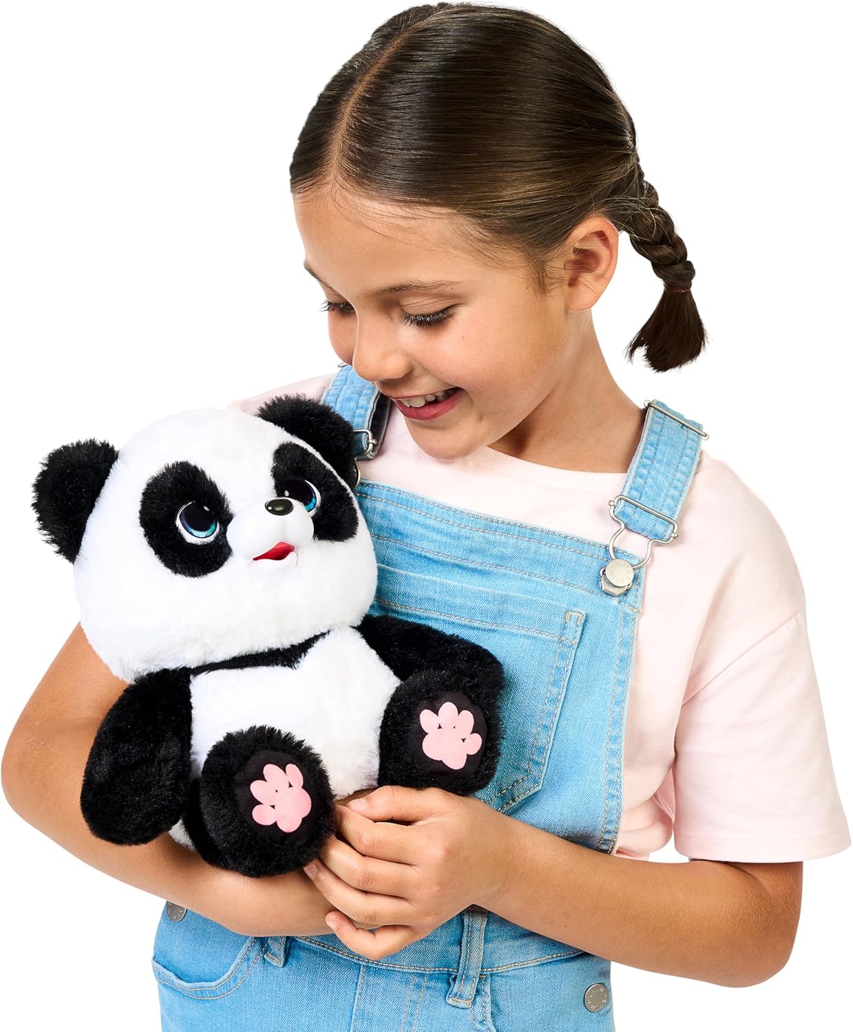 Little Live Pets My Baby Panda ChuChu Plush - Interactive Sounds, Feed