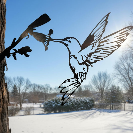 Renovatio Metal Bird Decor, Hummingbird Gifts for Mom Enchanting Hummi