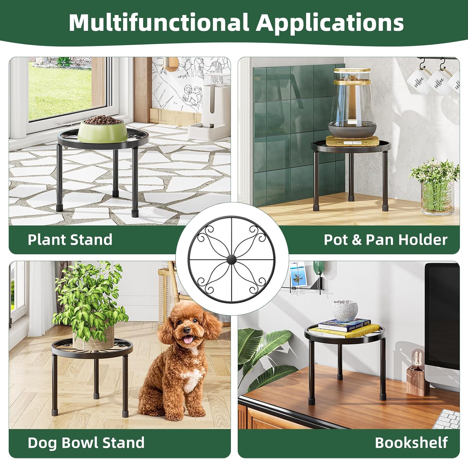 Simple Trending Metal Plant Stand Indoor Outdoor, Heavy Duty Flower Po