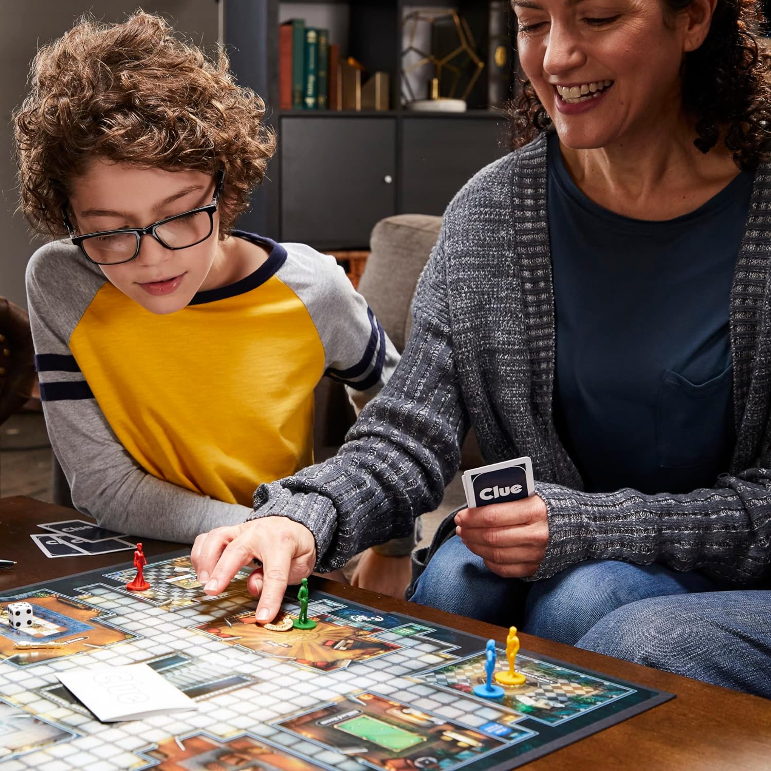 Clue Board Game for Ages 8 and Up, Reimagined Clue Game for 2-6 Player