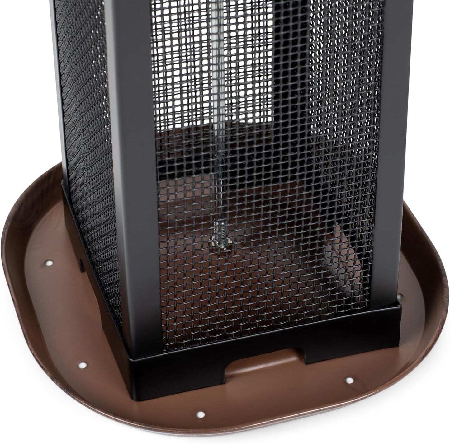 Cottage Garden Hanging 11 inch Cherry Woodgrain Finish Heavy Duty Mesh