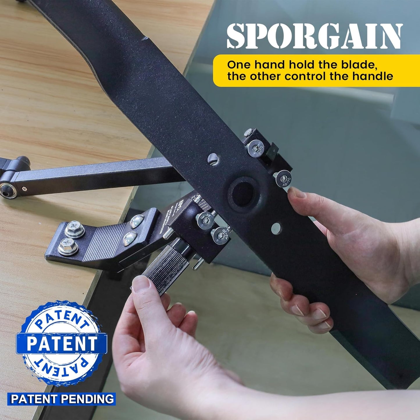 [Updated] Lawn Mower Blade Sharpener 15°-45° Adjustable Frame with Bal