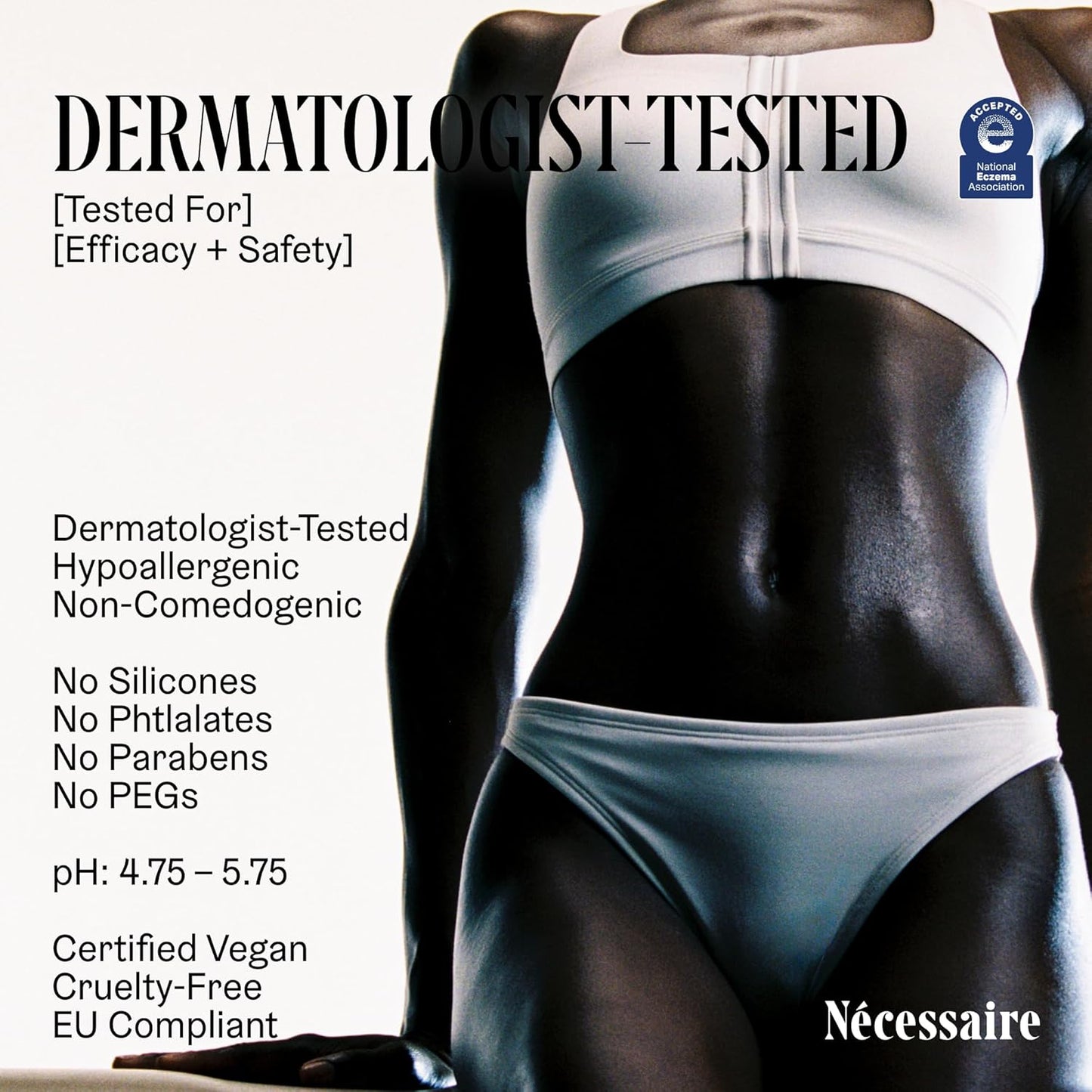 Nécessaire The Body Lotion Fragrance-Free - Multi-Peptide Moisturizer 