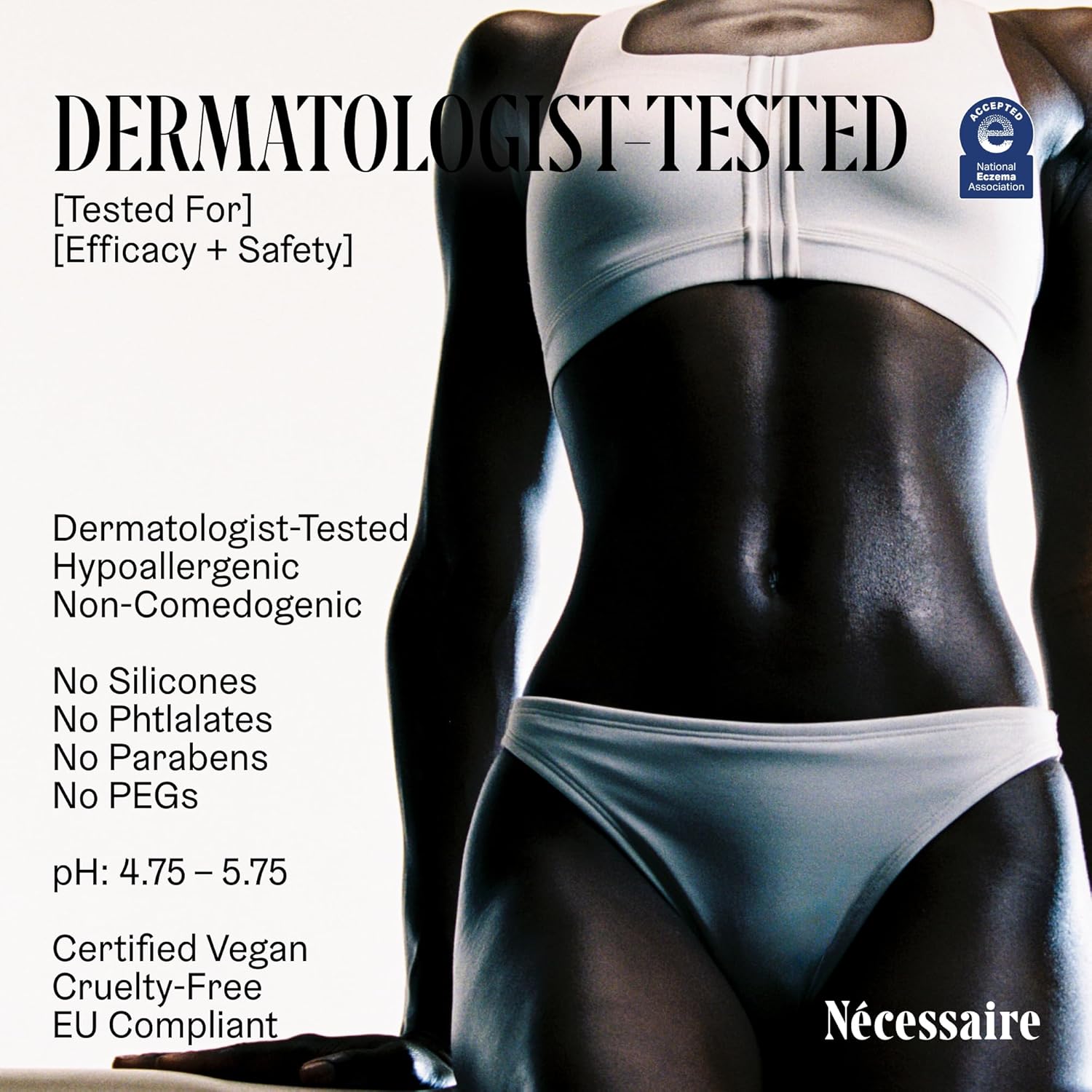Nécessaire The Body Lotion Fragrance-Free - Multi-Peptide Moisturizer 