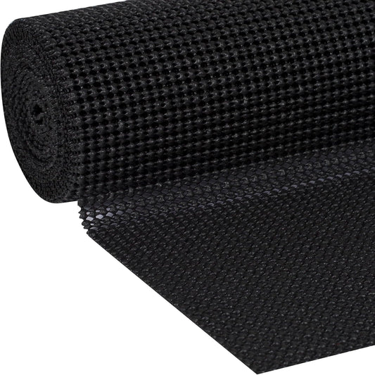 Duck Brand Select Grip Easy Liner Shelf and Drawer Liner, Non-Adhesive, 12-Inch x 10-Feet, Black