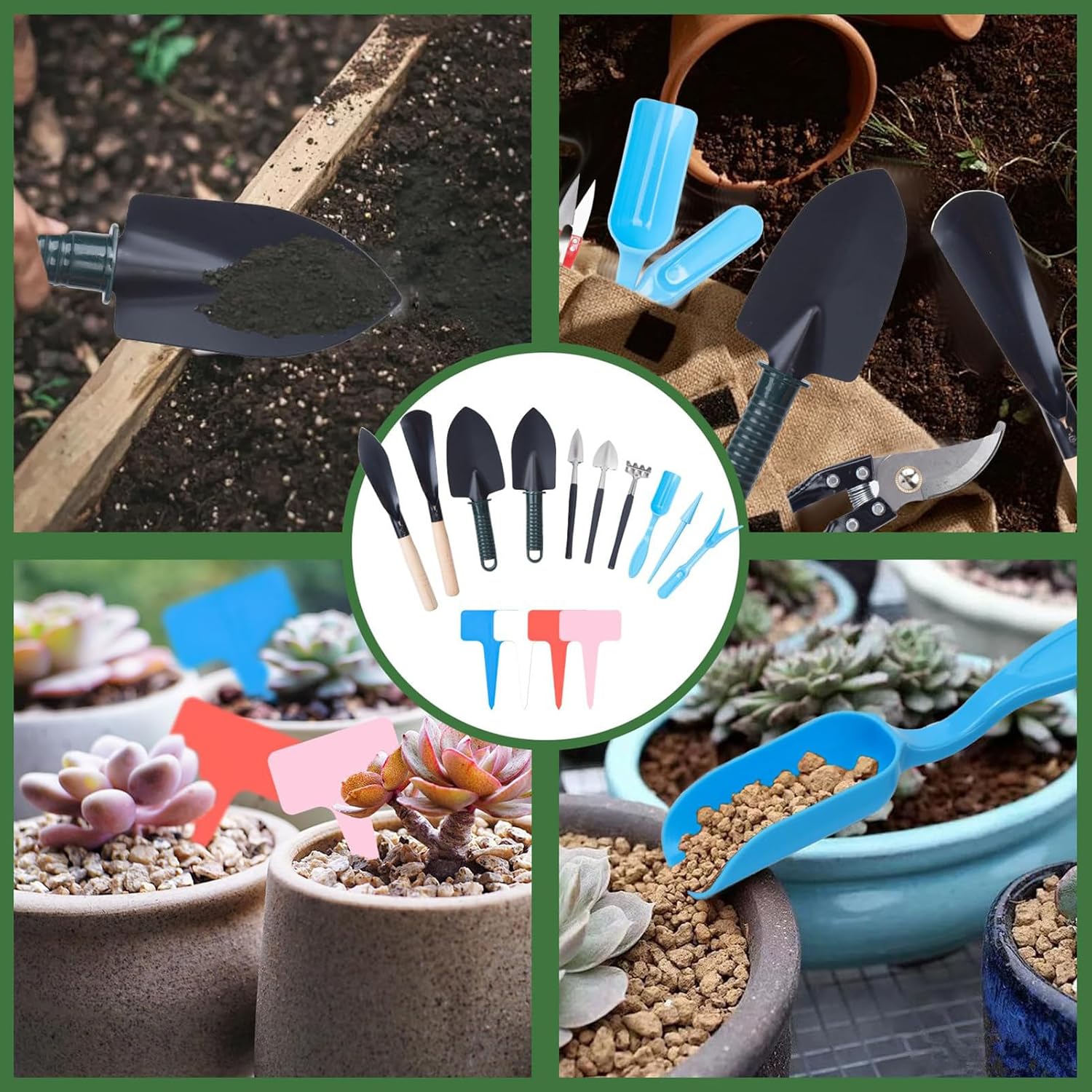Christmas Count Down - 24 Days Collectible Tool - Rust-Proof Garden To