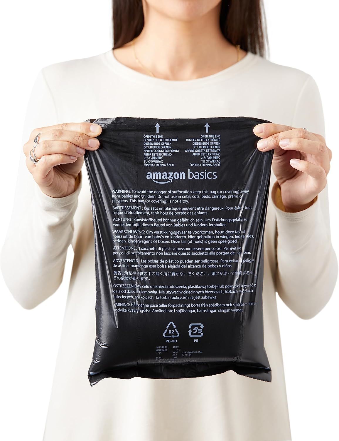 Amazon Basics Dog Poop Leak Proof Bags with Dispenser and Leash Clip, 