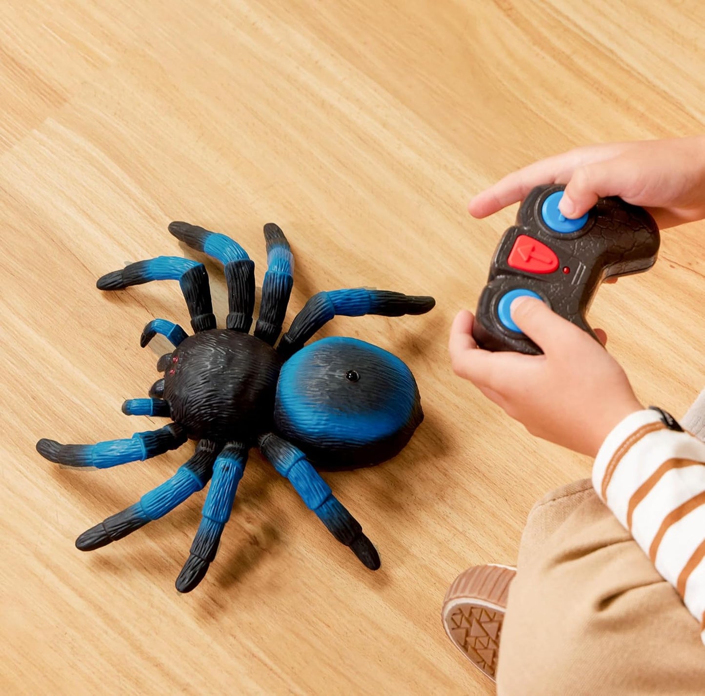 Terra by Battat – Remote Control Tarantula for Kids with LED Eyes – Re