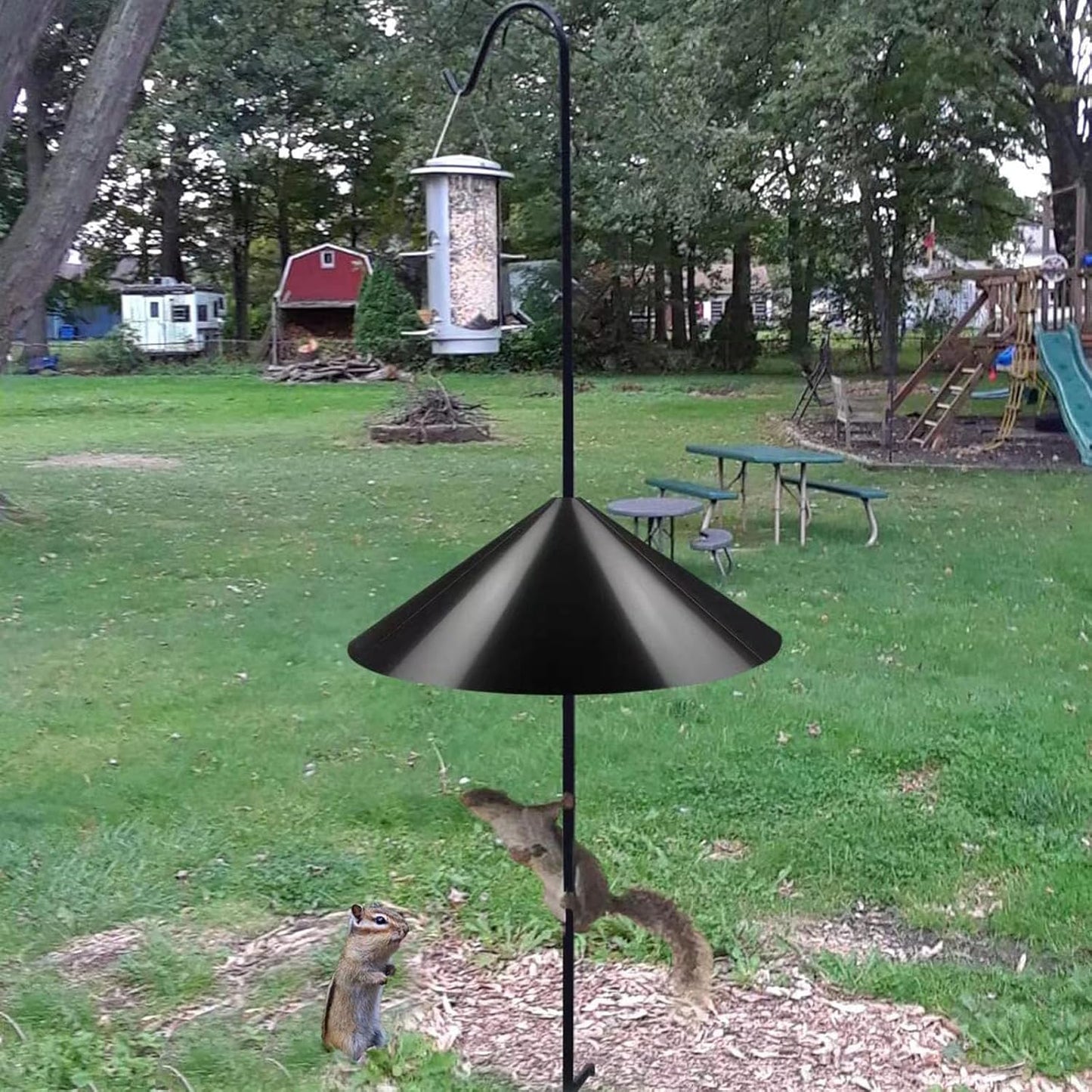 Squirrel Baffle,19 Inch Squirrel Proof Baffles for Bird Feeders, Outdo