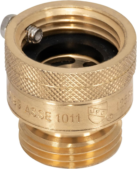 Eastman 3/4 Inch FHT x 3/4 Inch MHT Hose Bibb Anti Siphon Vacuum Break