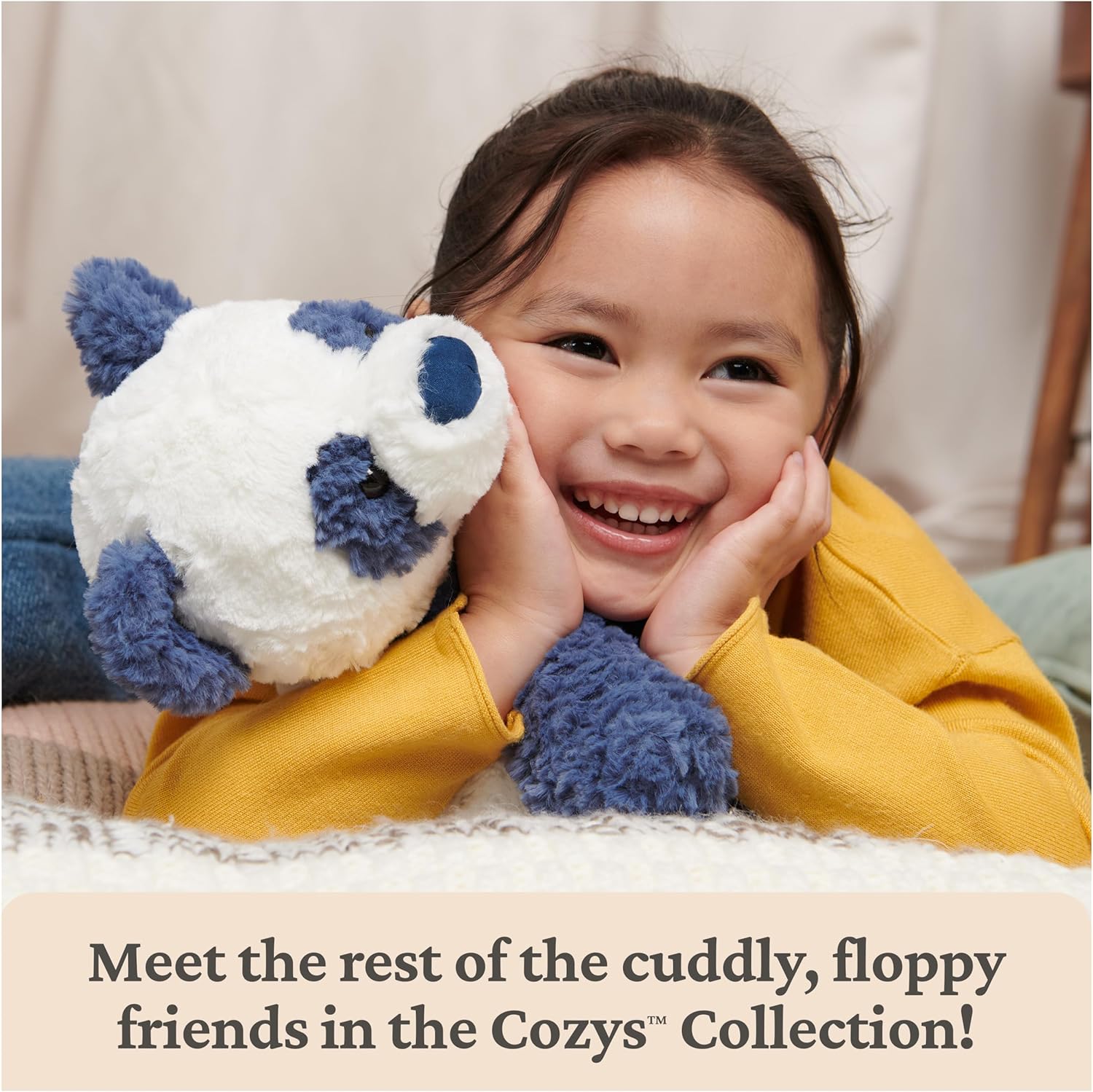 GUND Cozys Collection Cow, Stuffed Animal for Ages 1 and Up, Spring De