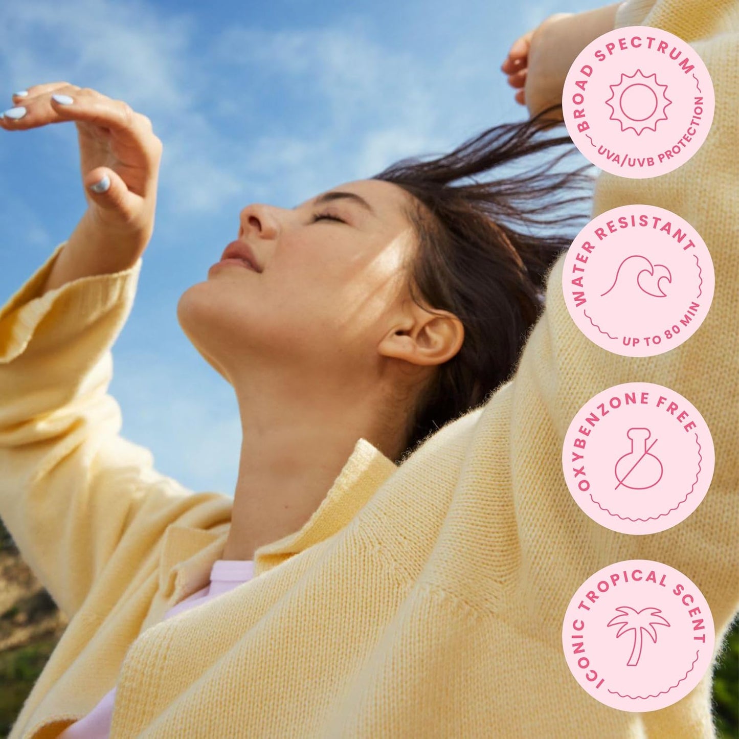 Hawaiian Tropic Mineral Powder Sunscreen Brush SPF 30 | Beach Essentia