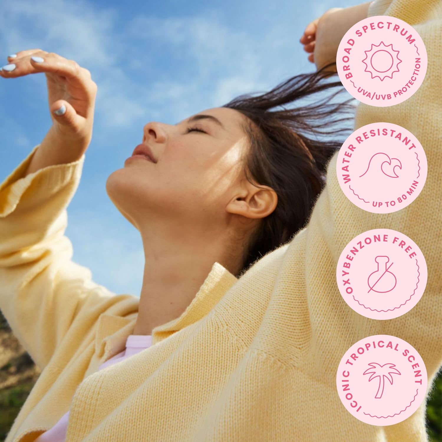 Hawaiian Tropic Mineral Powder Sunscreen Brush SPF 30 | Beach Essentia