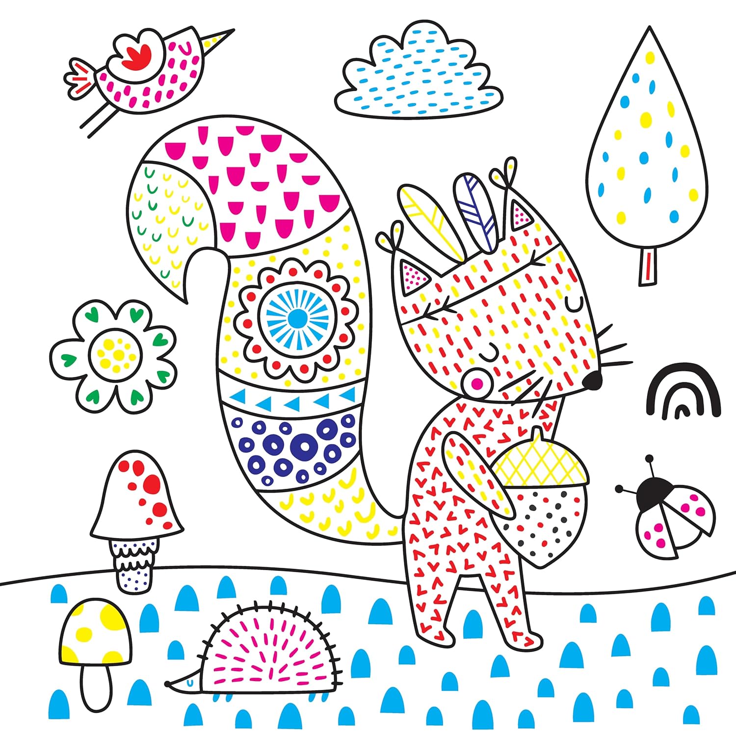 Easy and Fun Paint Magic with Water: Garden Bugs and Friends (Happy Fo