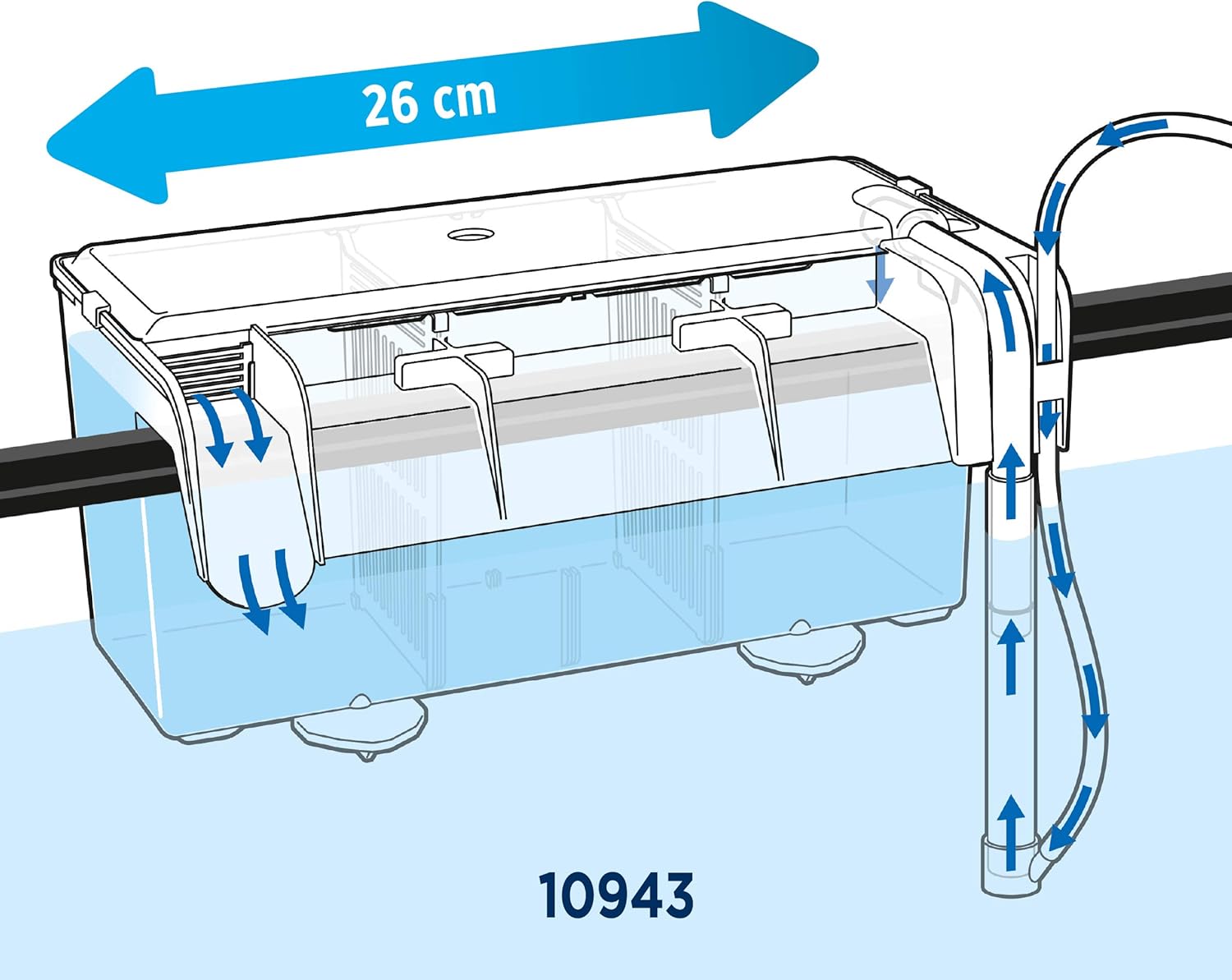 Fluval Multi-Chamber Holding and Breeding Box, Large – Up To 3 Separat