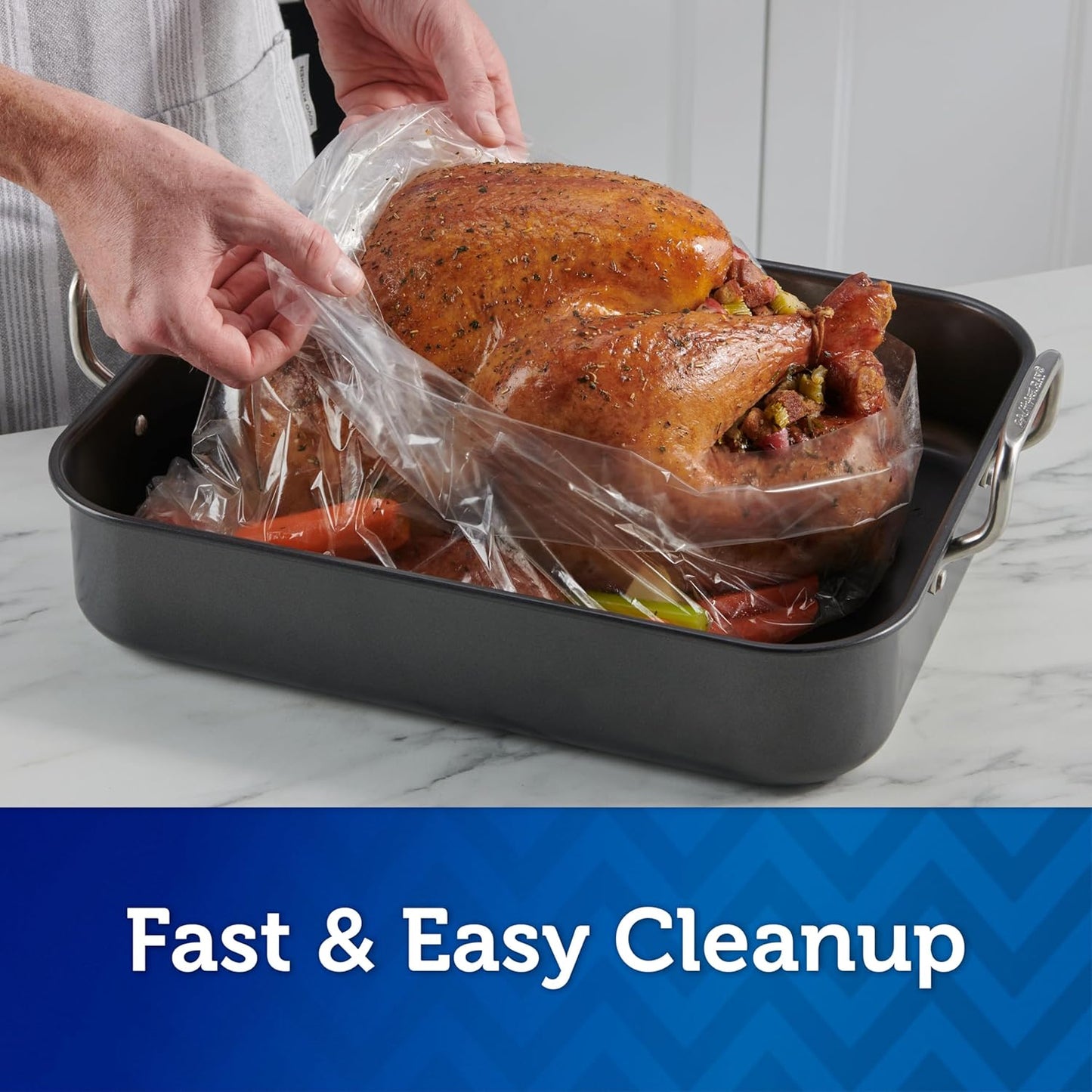 Reynolds Kitchens Turkey Size Oven Bags, Holds Up to 24 Pounds, 2 Count